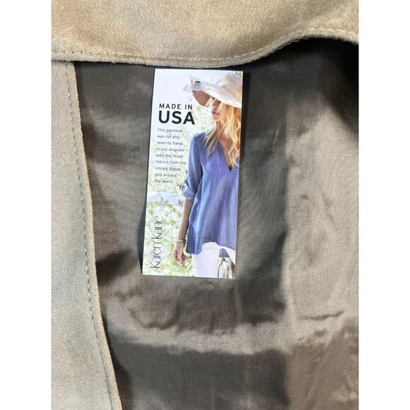 Karen Kane USA Made Fringe Sleeveless Vest Bohemian Festival Top XL - Picture 3 of 7